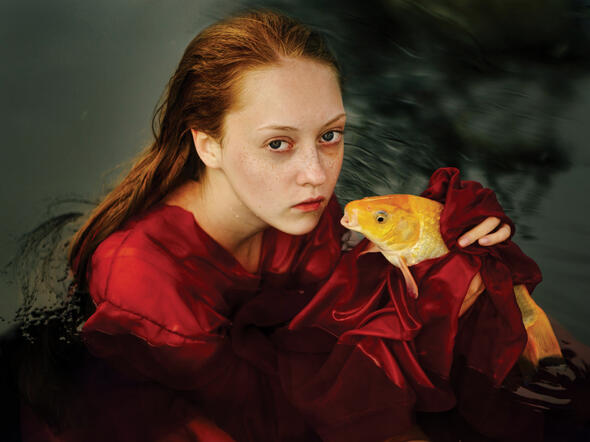 Dialogue. Ophelia and the fish. (ETH)