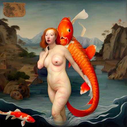 The Deep Dream Machine - 018 (Tezos)